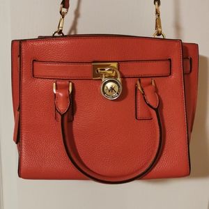 Michael kors signature lock bag